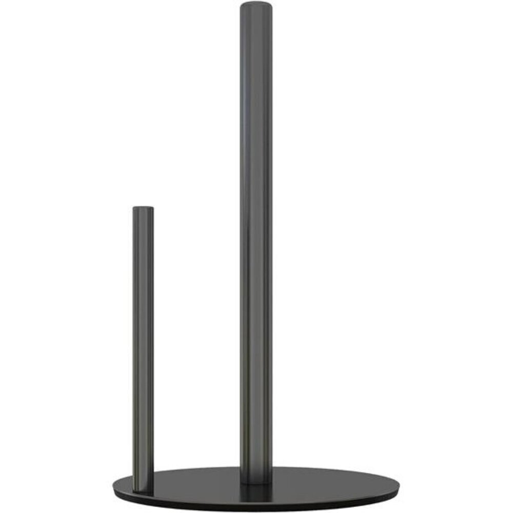Paper Towel Holder Black Kitchen Roll Holder Premium Stainless Steel Countertop